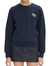 Rue Madame Cotton Sweatshirt Navy - A.P.C. - BALAAN 3