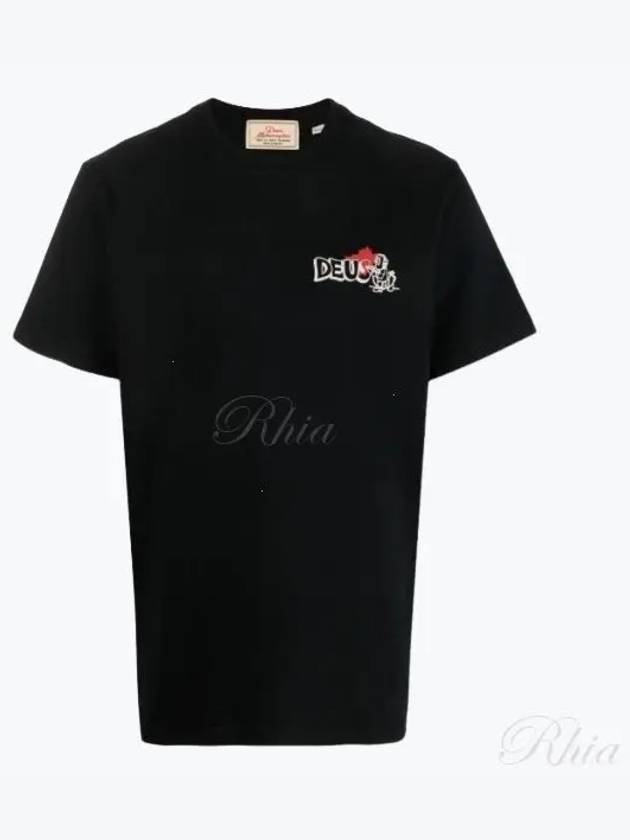 Deus Flash Tee DMP231718D BLK - DEUS EX MACHINA - BALAAN 1