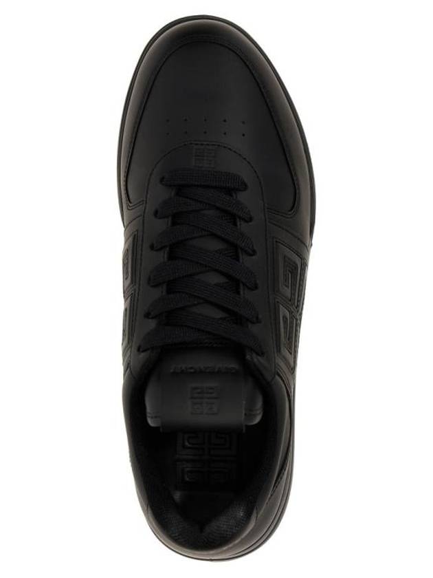 G4 Logo Calfskin Low Top Sneakers Black - GIVENCHY - BALAAN 4