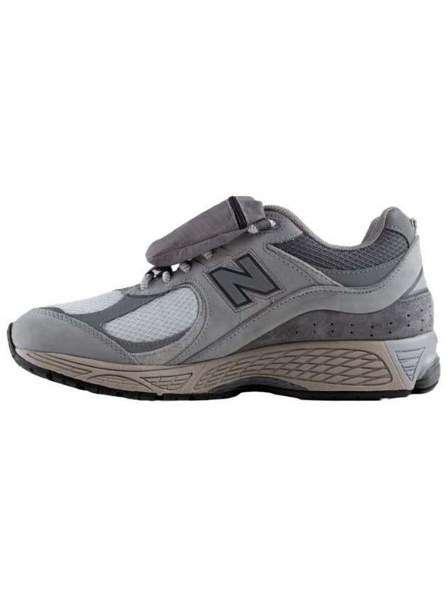 2002R Premium Vintage Low Top Sneakers Grey - NEW BALANCE - BALAAN 3