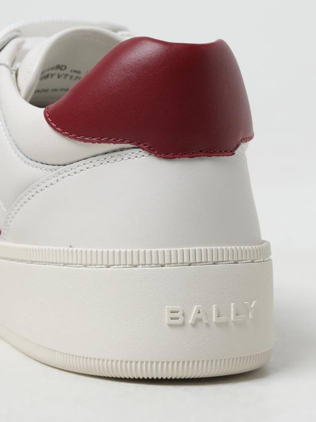 Rebby Leather Low-Top Sneakers White - BALLY - BALAAN 5