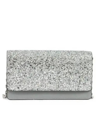 Glitter Chain Long Wallet Silver - MAISON MARGIELA - BALAAN 2