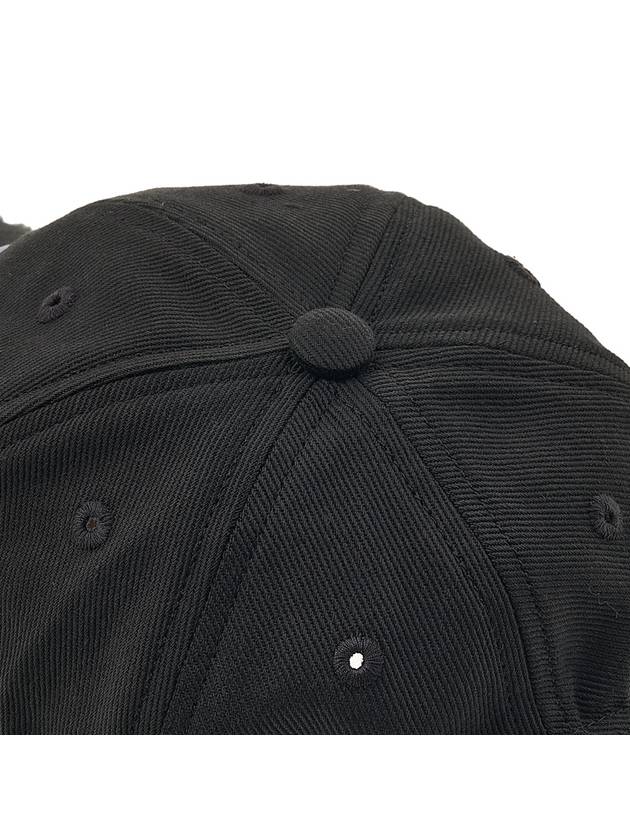 La Casquette Artichaut Fringe Metal Logo Ball Cap Black - JACQUEMUS - BALAAN 10