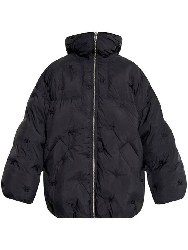 Tech Oversized Puffer Padding Black - GANNI - BALAAN 2