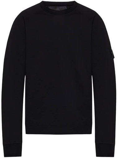 Ghost Piece Wapen Sweatshirt Black - STONE ISLAND - BALAAN 1