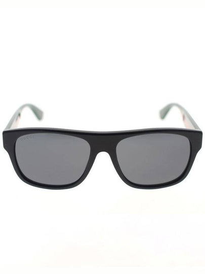 Eyewear Web Square Sunglasses Black - GUCCI - BALAAN 2