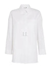 Sylvie Long Sleeve Shirt White - MAX MARA - BALAAN 2