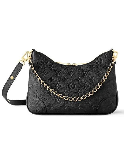 Boulogne Monogram Empreinte Shoulder Bag Black - LOUIS VUITTON - BALAAN 2