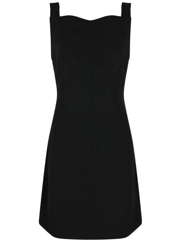 24FW midi dress BW226014N6001 AI24 BLACK - GIVENCHY - BALAAN 2