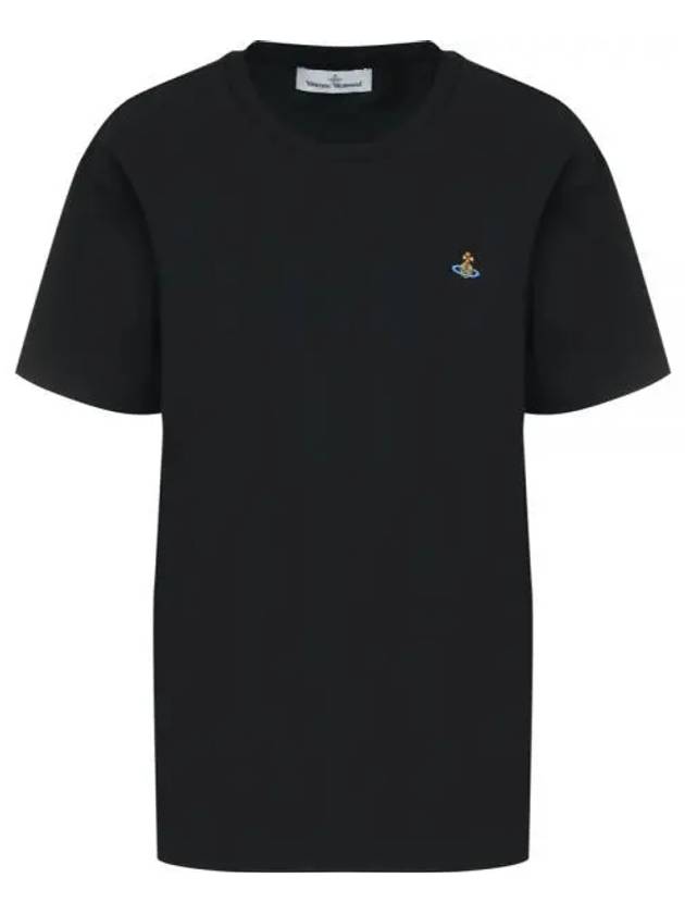 Orb Logo Classic Short Sleeve T-Shirt Black - VIVIENNE WESTWOOD - BALAAN 2