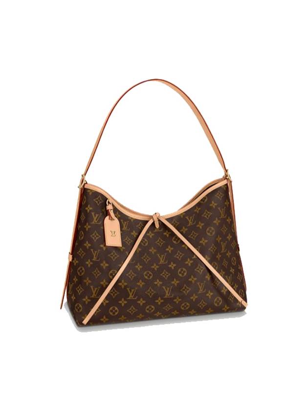 Carry All MM Monogram Shoulder Bag Brown - LOUIS VUITTON - BALAAN 2