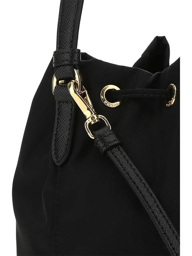 Duet Re-Nylon Bucket Bag Black - PRADA - BALAAN 4