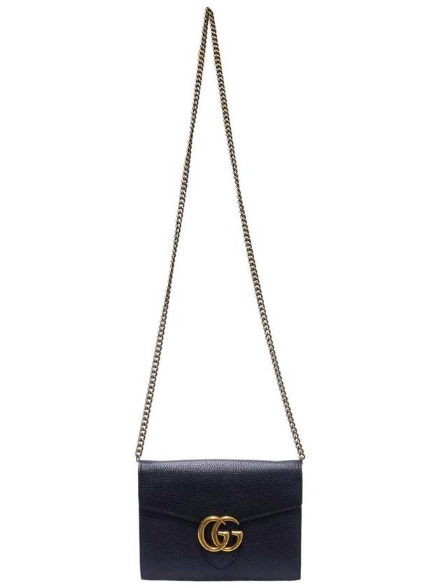 Women s 401232 GG Marmont Black WOC Chain Cross Bag - GUCCI - BALAAN 3