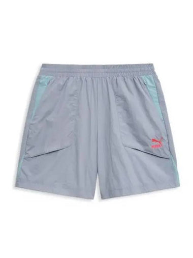 Celerator K Woven Shorts Grey - PUMA - BALAAN 1