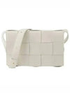 Intrecciato Cassette Cross Bag White - BOTTEGA VENETA - BALAAN 2