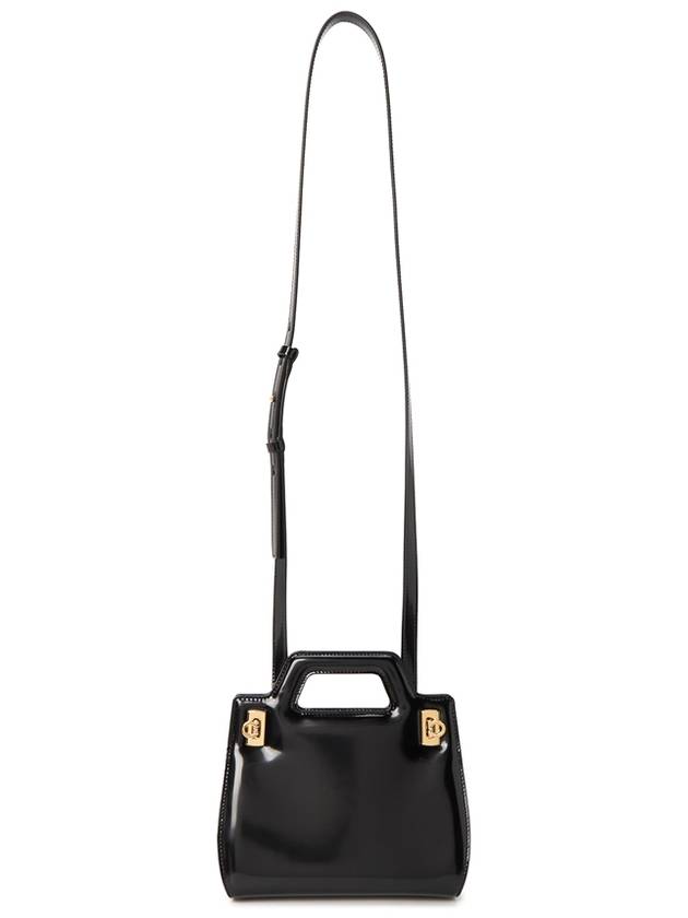 Wanda Mini Bag Black - SALVATORE FERRAGAMO - BALAAN 8