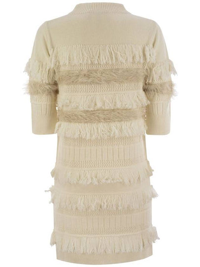 Wool and cashmere blend dress - VANISE - BALAAN 2