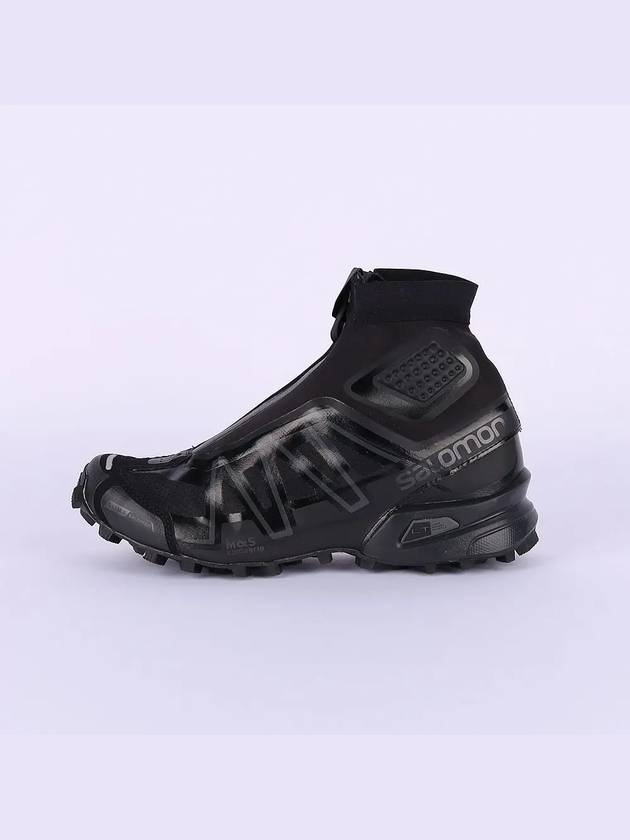 Snowcross High Top Sneakers Black Magnet - SALOMON - BALAAN 3