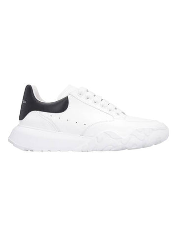 Court Trainer Low Sneakers White Black - ALEXANDER MCQUEEN - BALAAN 1