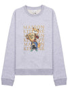 Maison Kitsune Women s Fox Champion Regular Sweatshirt LW00310KM0001 LGM - MAISON KITSUNE - BALAAN 10