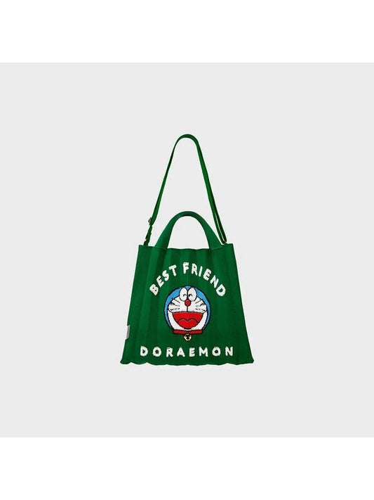 Doraemon Edition Two Way Cross Bag Green - PLEATSMAMA - BALAAN 2