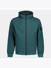 Soft Shell Technology Wappen Patch Track Jacket Dark Green - STONE ISLAND - BALAAN 2