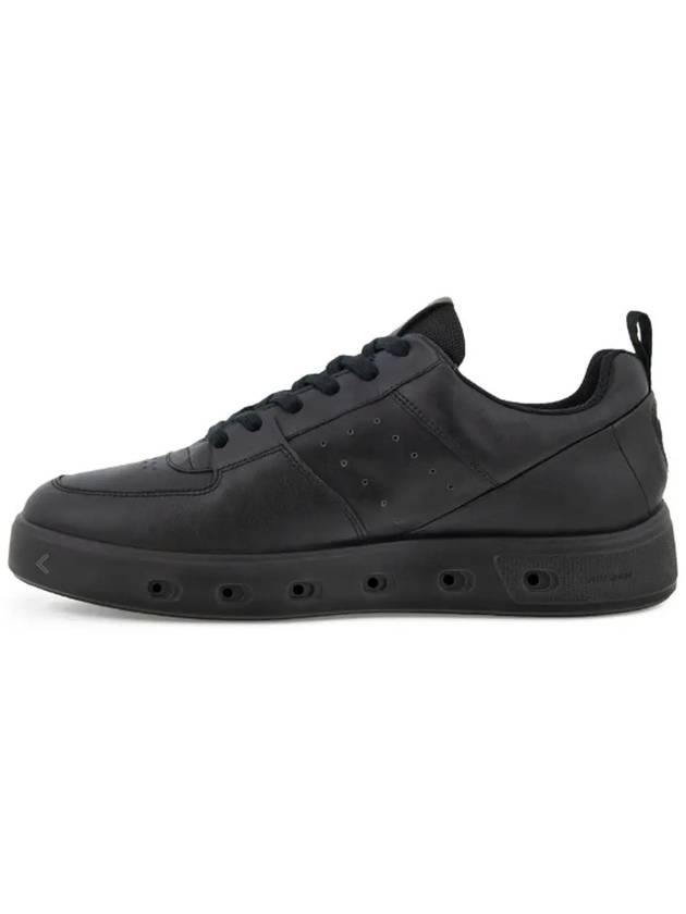 Street 720 Leather Low Top Sneakers Black - ECCO - BALAAN 3