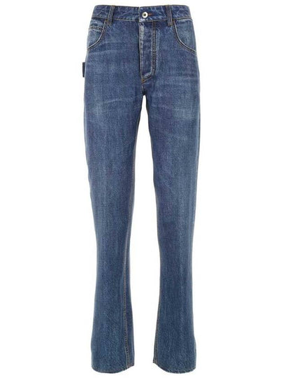 Straight Denim Jeans Blue - BOTTEGA VENETA - BALAAN 2