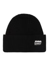 Logo Patch Beanie Black - MAISON KITSUNE - BALAAN 1