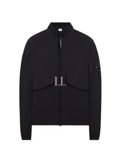 Shell-R Bomber Jacket Black - CP COMPANY - BALAAN 2