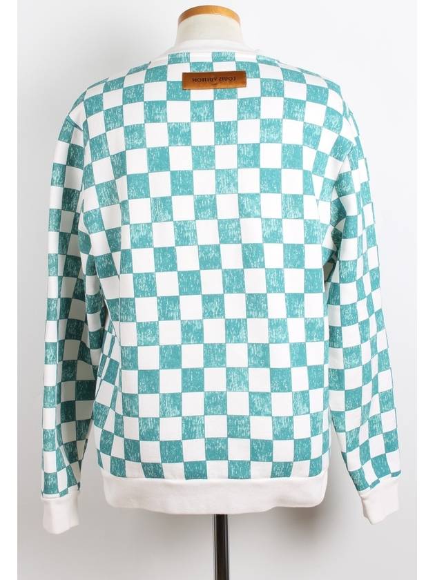 Damier printed crew neck M - LOUIS VUITTON - BALAAN 4