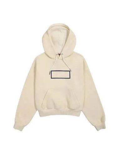 Essential Logo Hoodie Ivory HBW0001AHZIVO - HUNTER - BALAAN 1