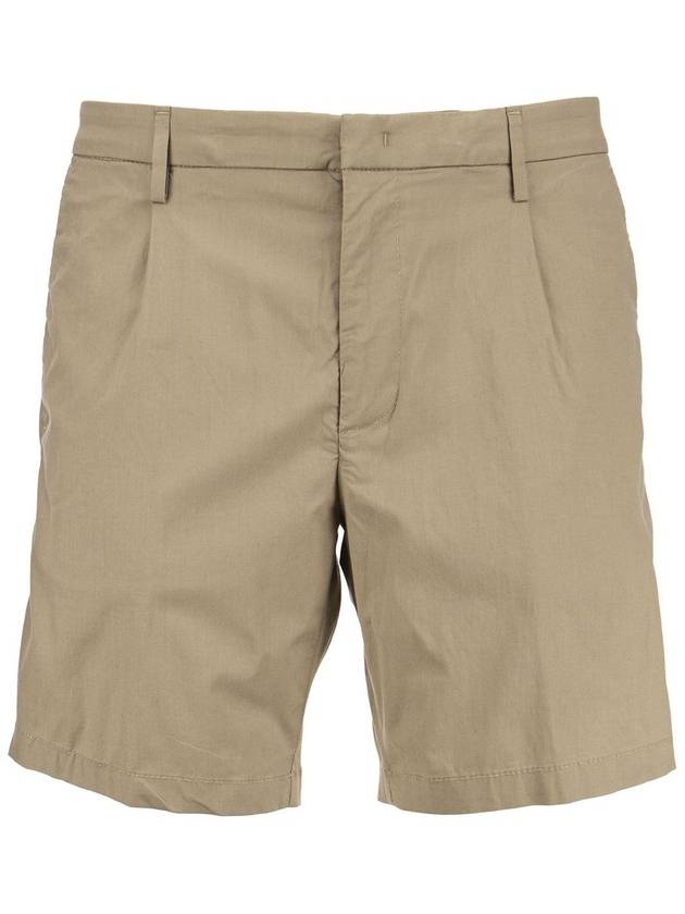 FERGUS - Cotton Blend Shorts - DONDUP - BALAAN 1