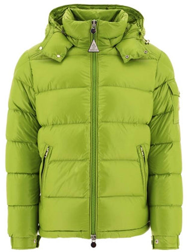 1A53600 68950 830 MAYA Hooded Padded Jacket Green Men's Padding TLS - MONCLER - BALAAN 1