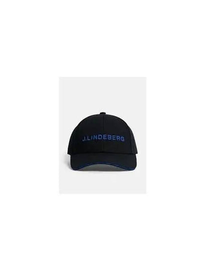 Hennric Embroidered Logo Ball Cap Black - J.LINDEBERG - BALAAN 2