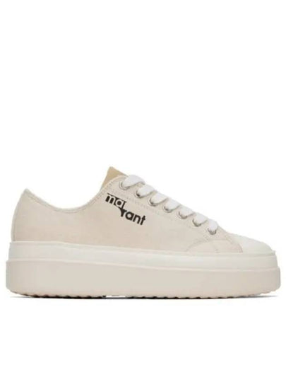 Austin Logo Print Platform Low Top Sneakers Ecru - ISABEL MARANT - BALAAN 2