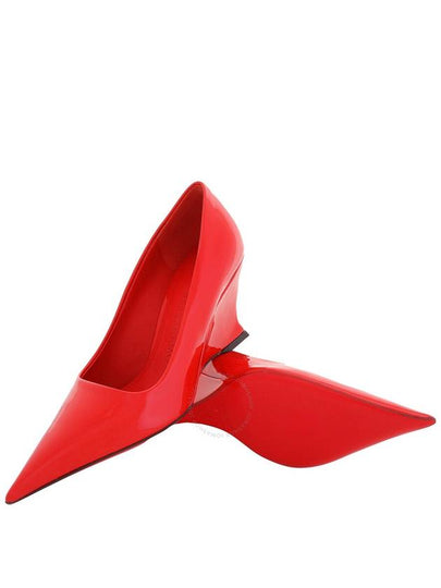 Ferragamo Ladies Red Viola Wedge-Heeled Pumps, Size 7 - SALVATORE FERRAGAMO - BALAAN 2