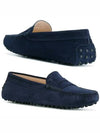 Gommino Suede Driving Shoes Blue - TOD'S - BALAAN 2