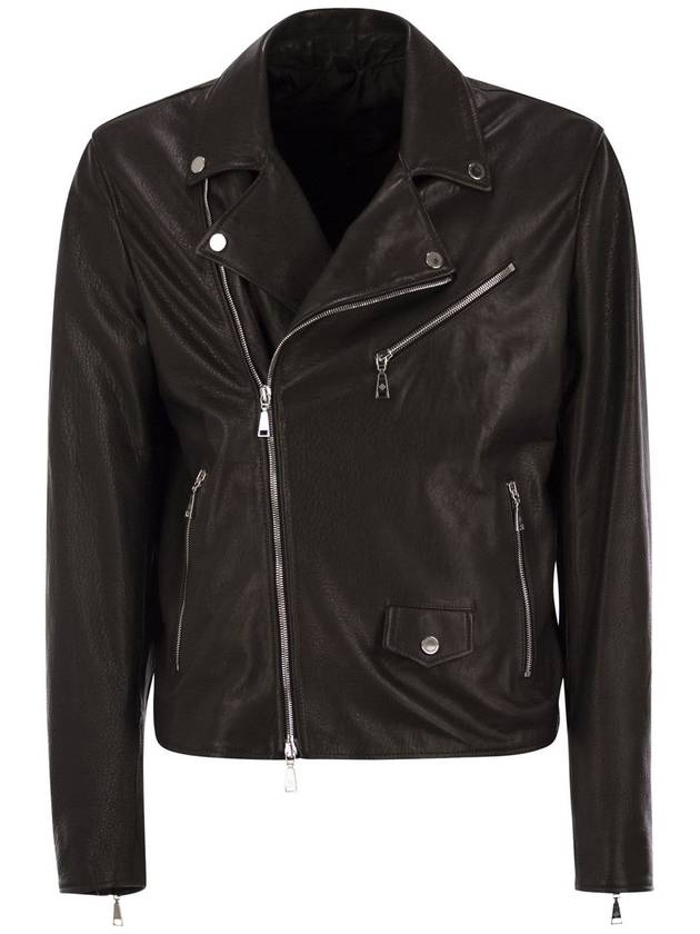 Lambskin Biker Jacket - TAGLIATORE - BALAAN 1