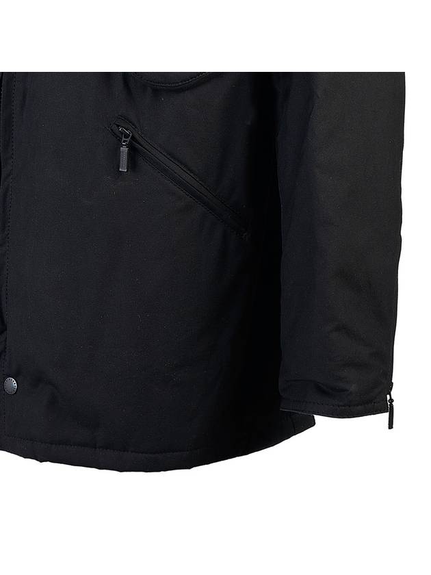 Harlem Wax Jacket Black - BARBOUR - BALAAN 7