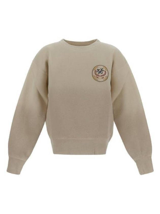 Mobily Sweatshirt Beige - ISABEL MARANT - BALAAN 1