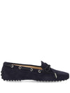 Gommino Suede Driving Shoes Blue - TOD'S - BALAAN 2