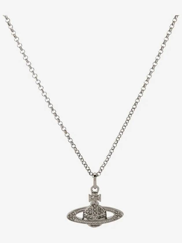 Mini Bas Relief Pendant Necklace Silver - VIVIENNE WESTWOOD - BALAAN 3