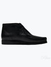 Wallabee Leather Ankle Boots Black - CLARKS - BALAAN 2