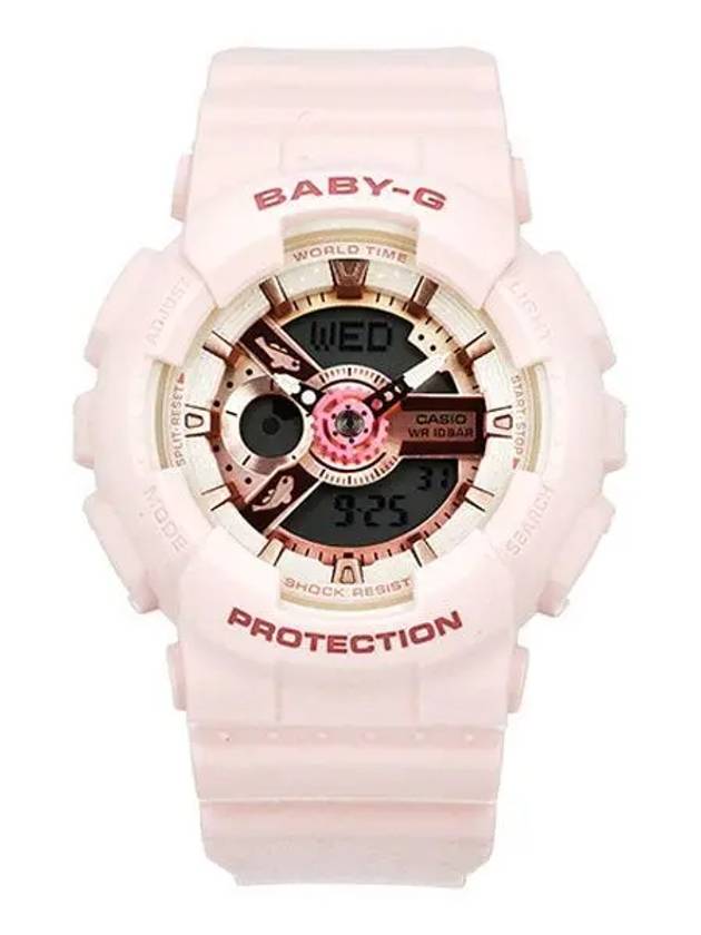 BA 110AQ 4ADR Baby G Digital Analog Sports Women s Urethane Watch 1139799 - G-SHOCK - BALAAN 1