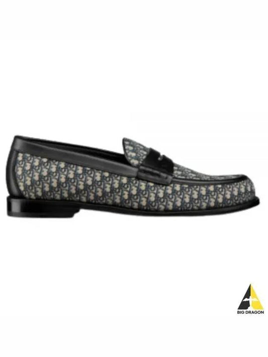 Essentials Granville Oblique Jacquard Loafer Black - DIOR - BALAAN 2