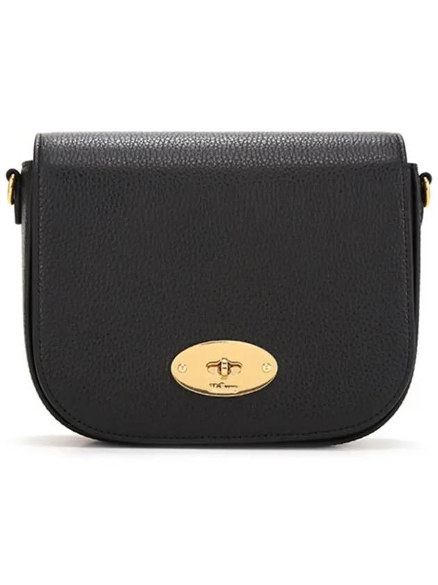 Darley Satchel Classic Grain Small Cross Bag Black - MULBERRY - BALAAN 6