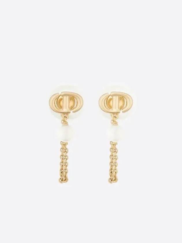 Tribales Pearl Earrings Gold - DIOR - BALAAN 3