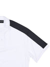 Logo Cotton Polo Shirt White - EMPORIO ARMANI - BALAAN 5