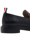 Pebble Grain Rubber Sole Penny Loafer Black - THOM BROWNE - BALAAN 11